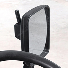 대형 사이드 미러 (열선 기능)