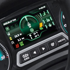 4.3인치 LCD 클러스터